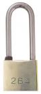 Long Shackle Padlock 38mm - 3 keys