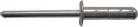 Rivets 4.8 x 10mm, Multigrip - Large Flange  (250)